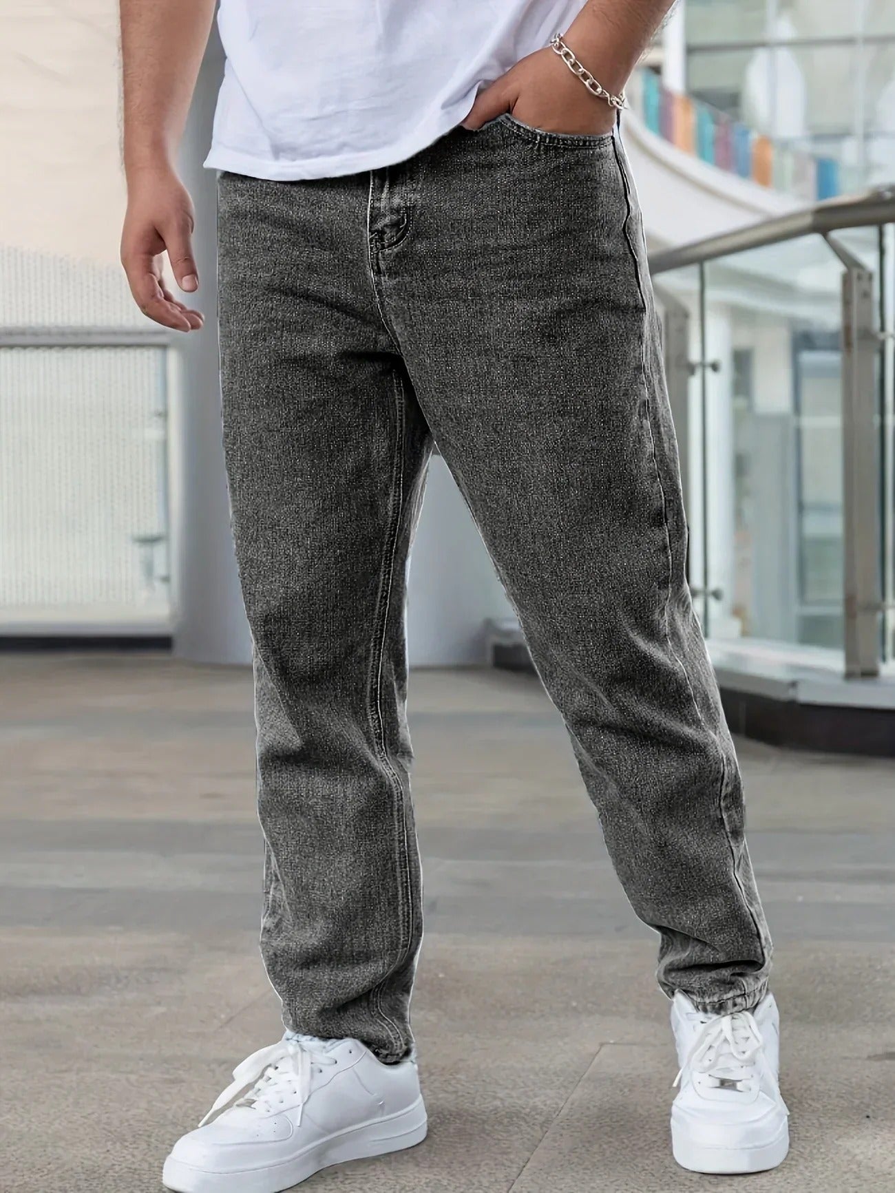 Eddie - Jeans slim fit raffinés pour hommes