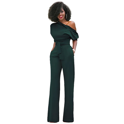 Marie - Elegant strapless jumpsuit for women