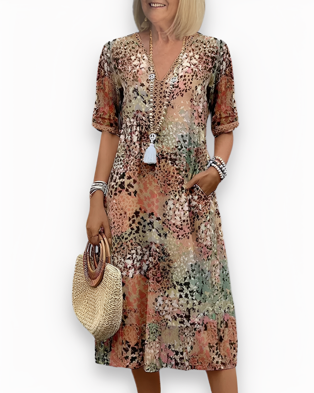 Alfie - Robe midi ample pour femmes