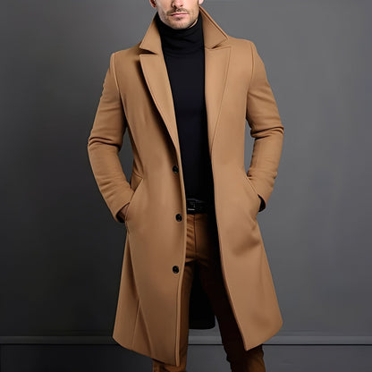 Tucker - Manteau en laine stylé pour hommes