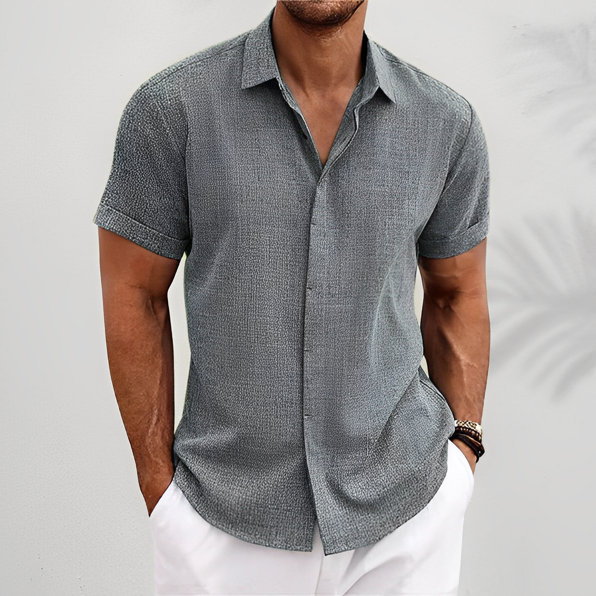 Henrik – Chemise pour hommes à boutons