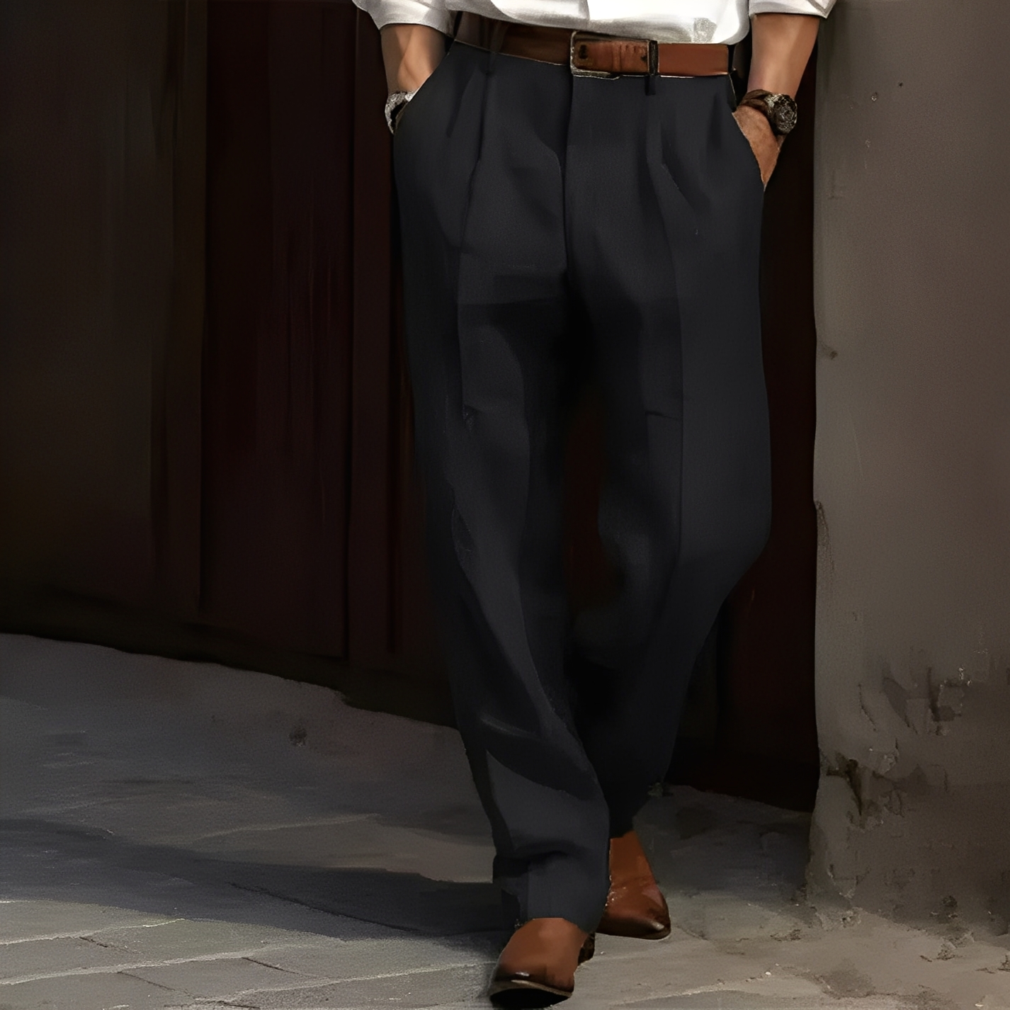 Lennart – Pantalon flexible pour homme au design élégant