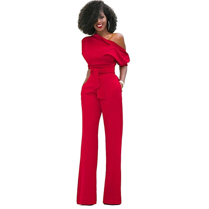 Marie - Elegant strapless jumpsuit for women
