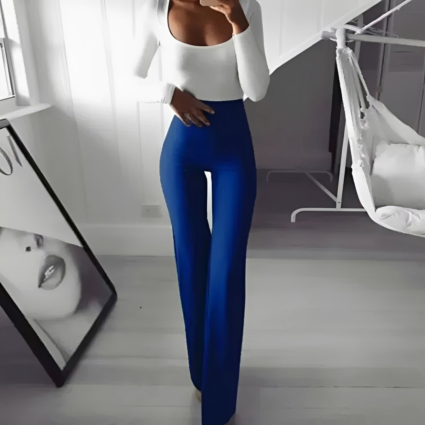 Keiran - Pantalon élégant avec jambes évasées