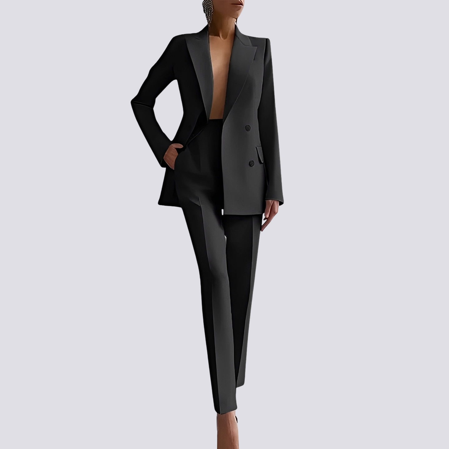 Fannie - Costume officiel à un seul bouton