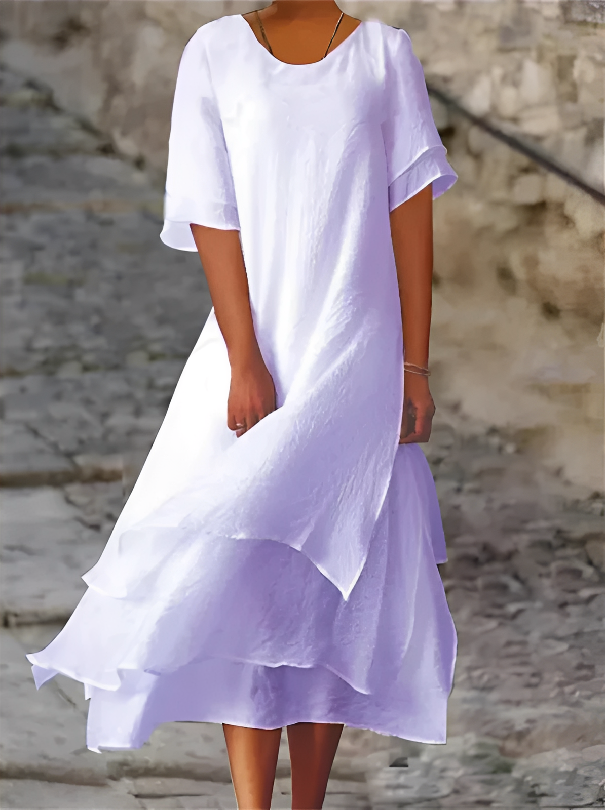 Tianna - Robe maxi confortable et fluide pour femmes