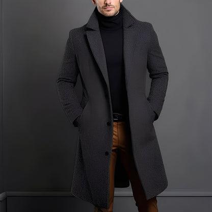 Tucker - Manteau en laine stylé pour hommes