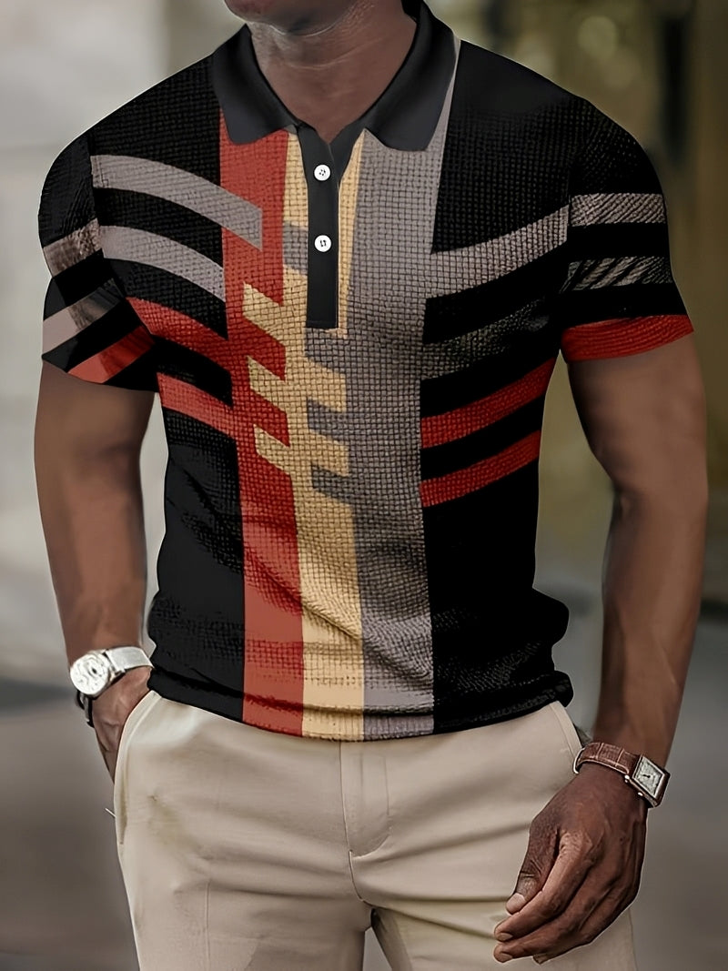 Ronny - Polo chic avec boutons pour hommes