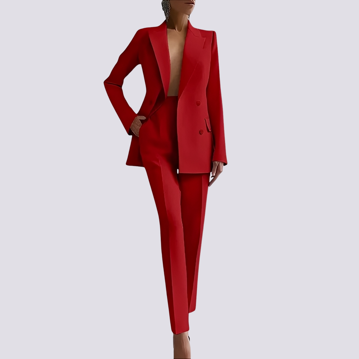 Fannie - Costume officiel à un seul bouton