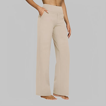 Salma - Pantalon ample taille haute