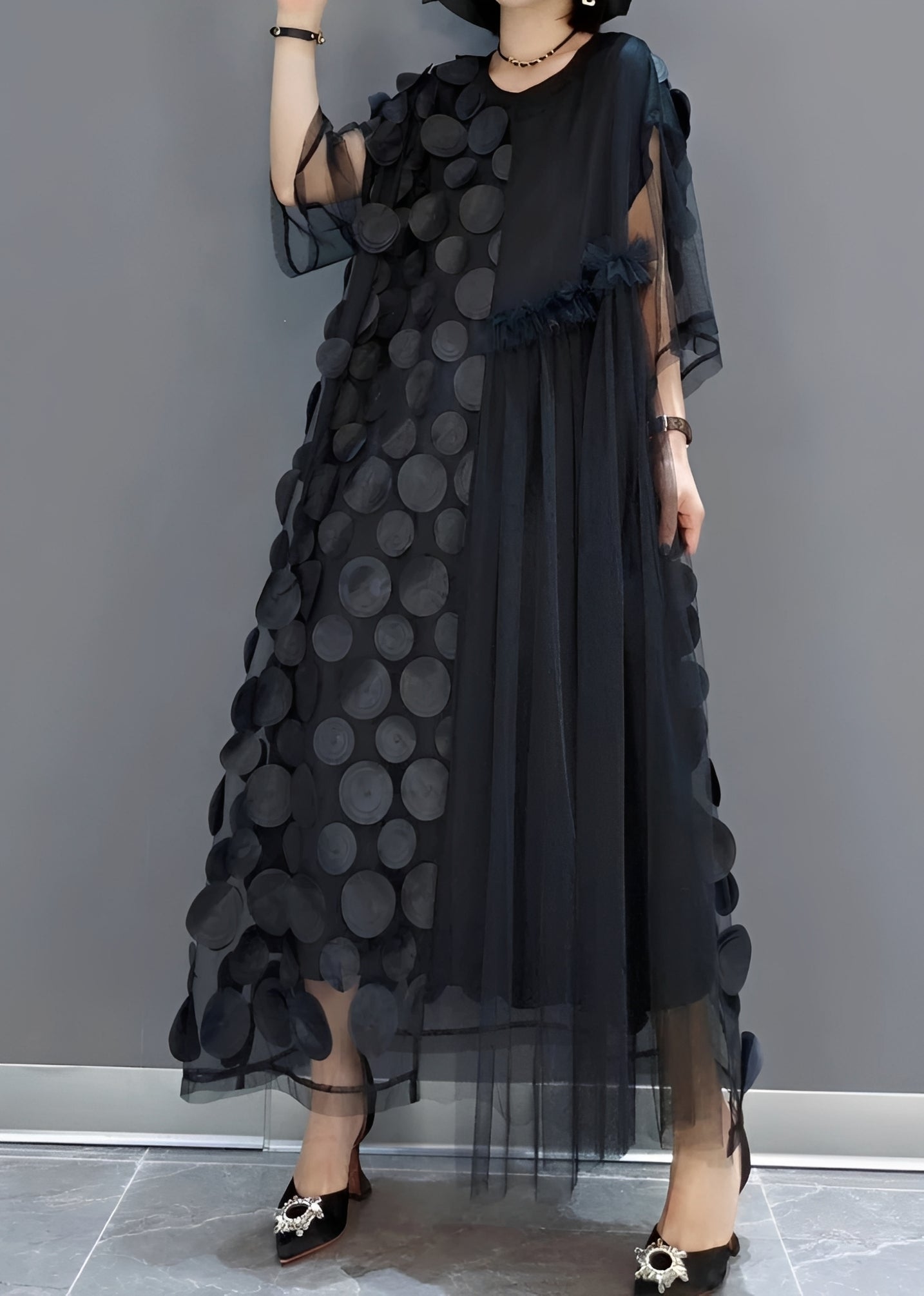 Hanna - Élégante robe asymétrique pour femmes