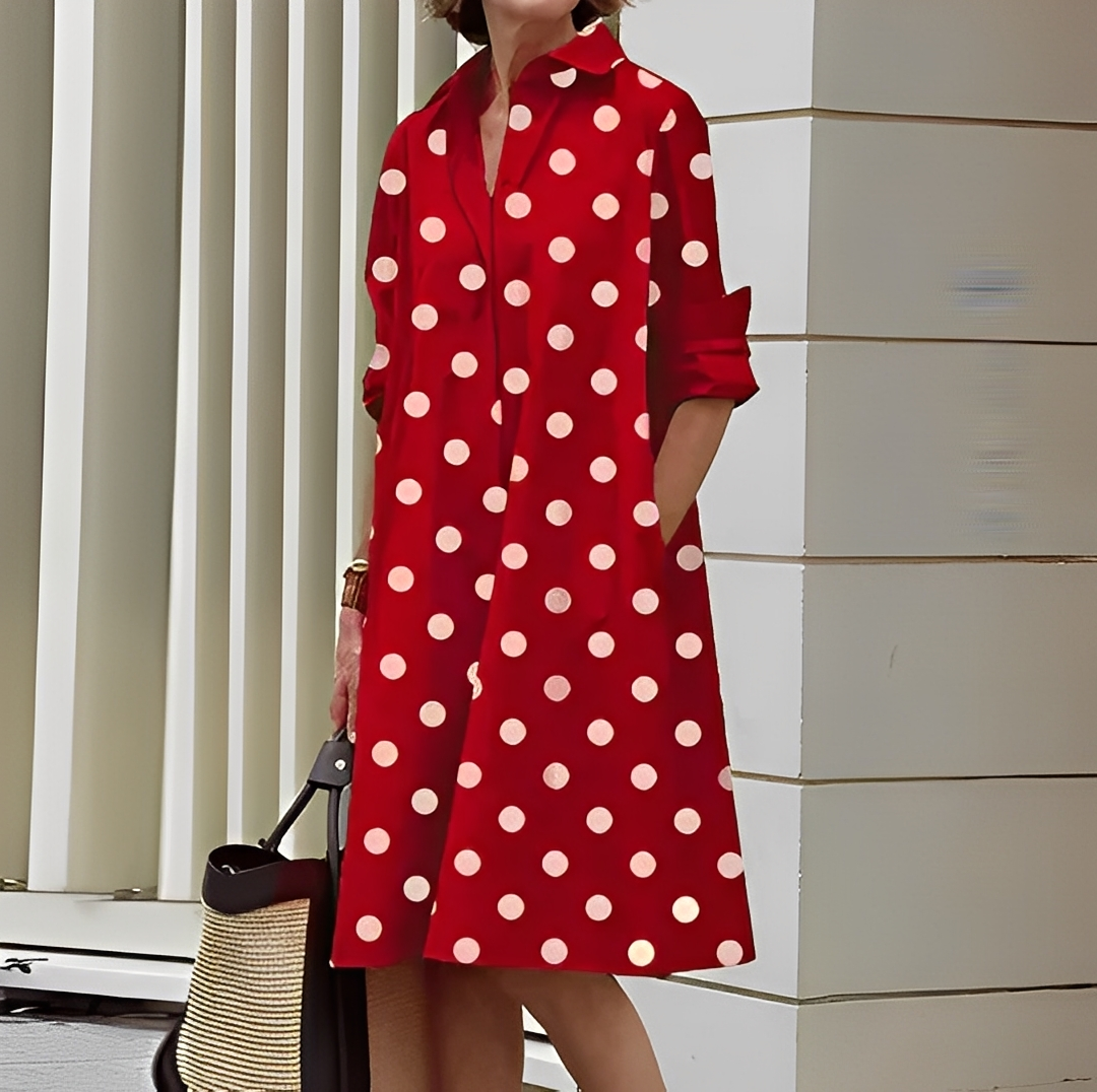 Maeva – Robe-Chemise Moderne pour Femme