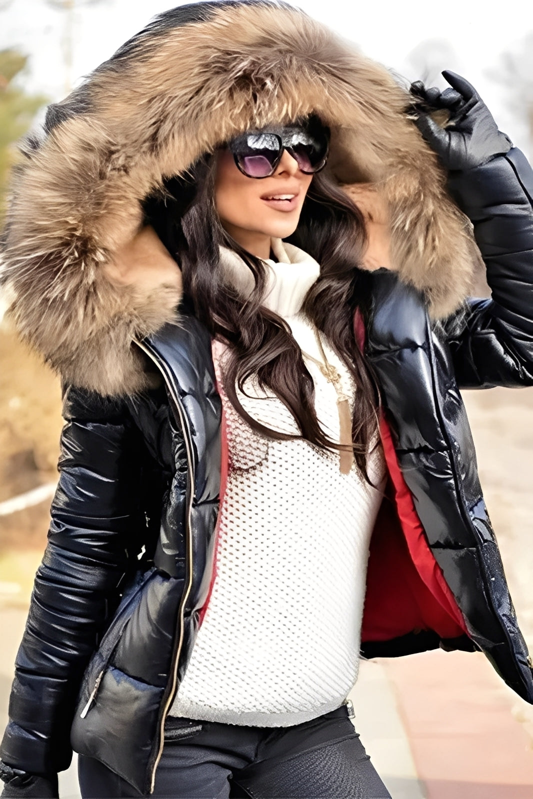 Tiffany - Manteau élégant et chaud pour femmes