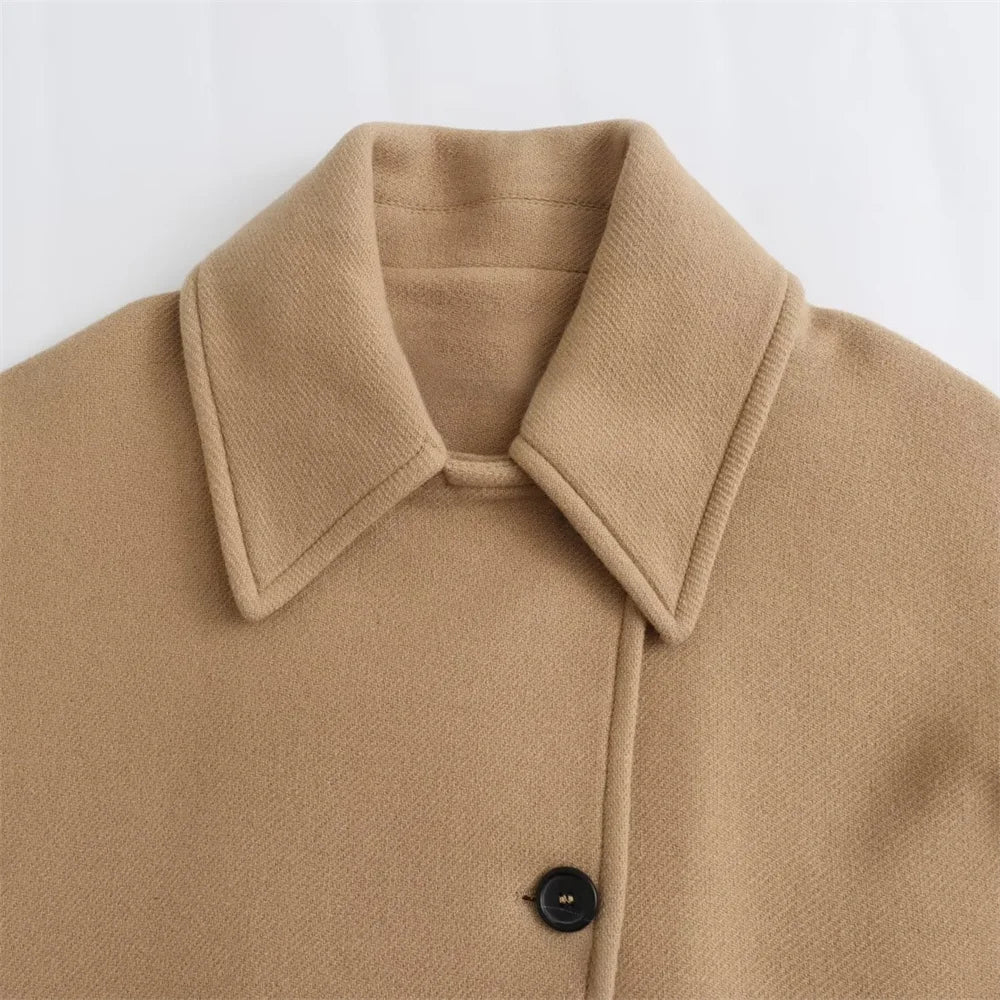 Malia - Cashmere Wool Coat for Women