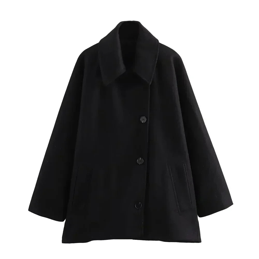 Malia - Cashmere Wool Coat for Women