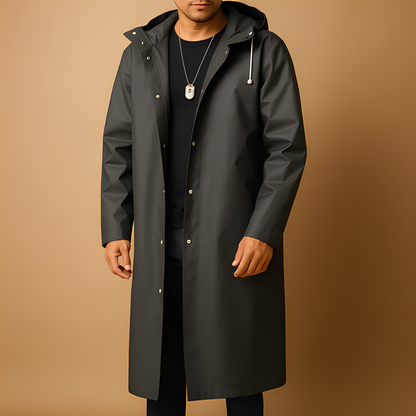 Alejandro - Long manteau imperméable pour homme
