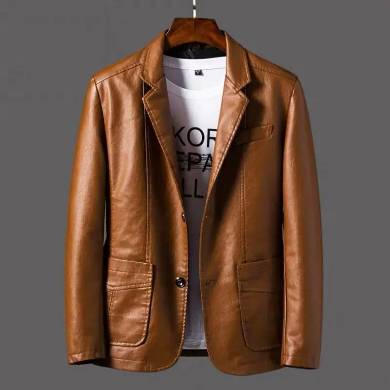 Celso – Veste en cuir élégante