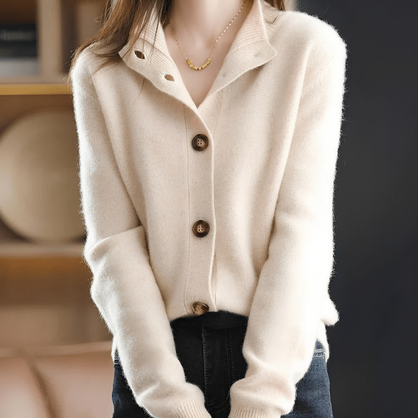 Julliete - Soft and elegant knitted sweater for women