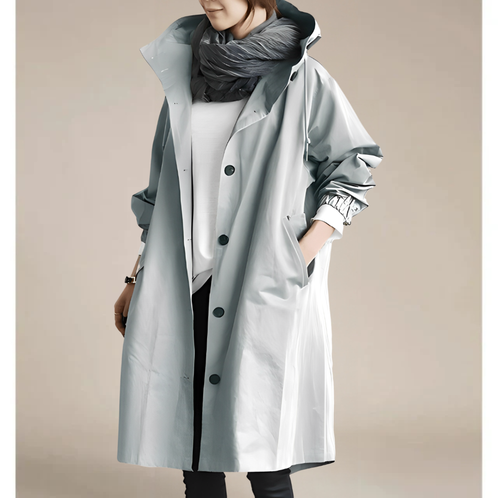 Maren – Trenchcoat Femme Léger Imperméable