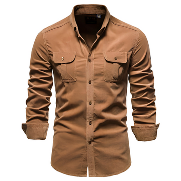 Blake - Chemise décontractée à manches longues pour homme