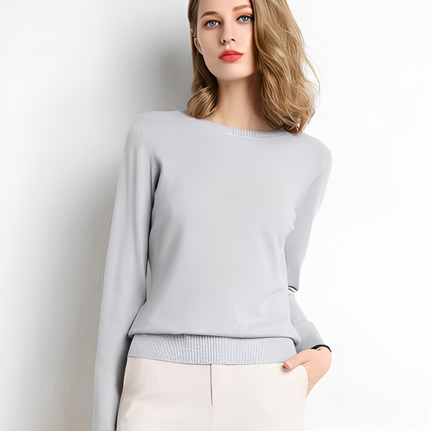 Kerren - Klassischer und warmer Pullover für Damen
