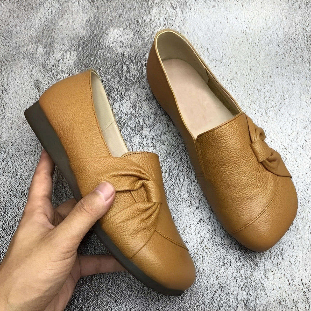 Krizel - Chaussures en cuir confortables pour femmes