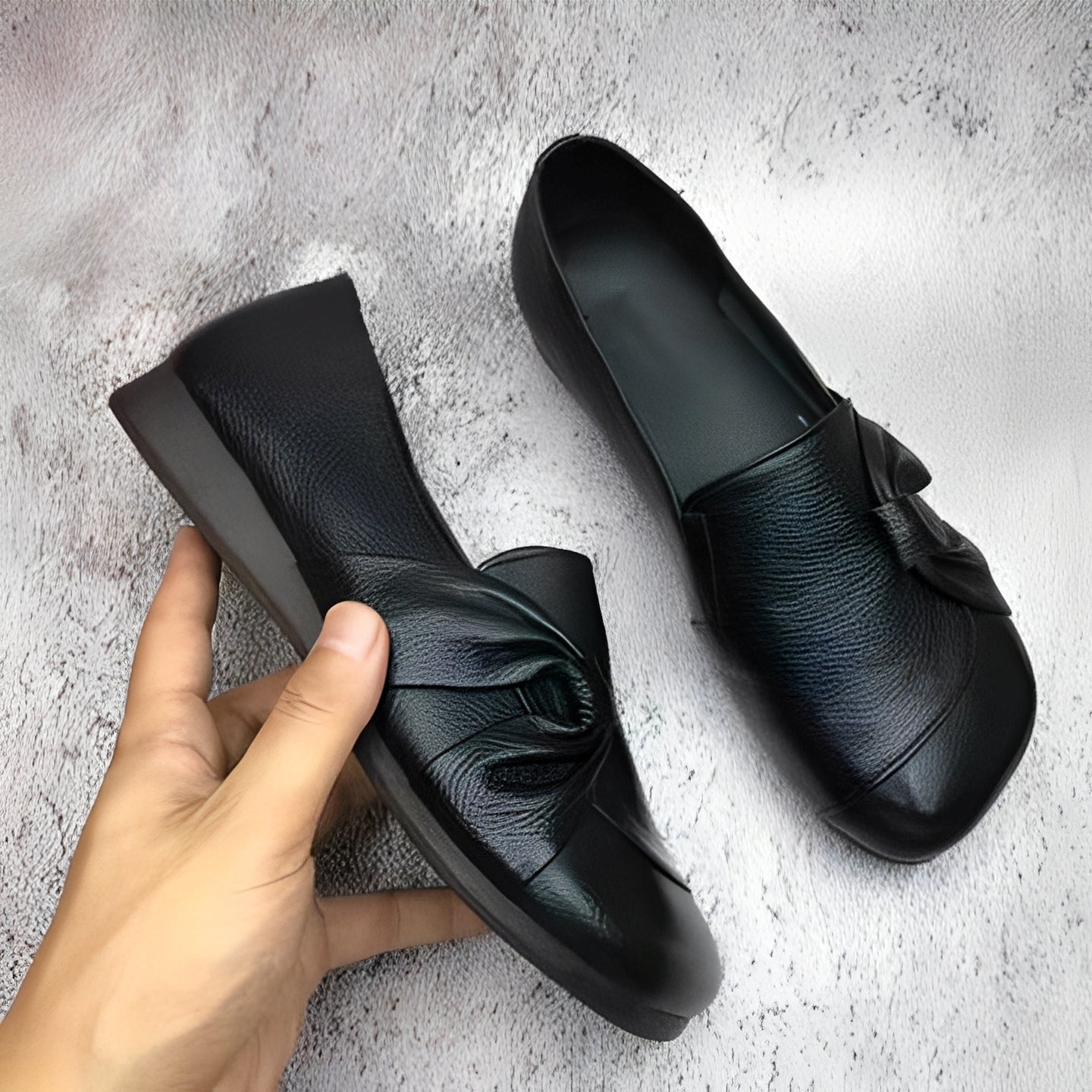 Krizel - Chaussures en cuir confortables pour femmes