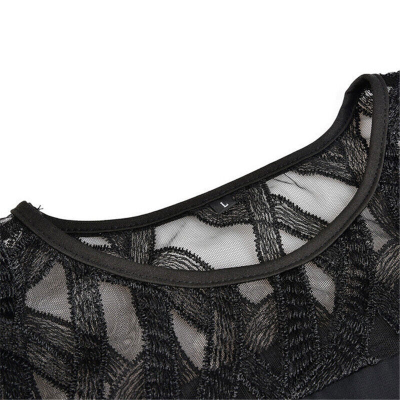Annika – Robe avec manches découpées et coupe féminine