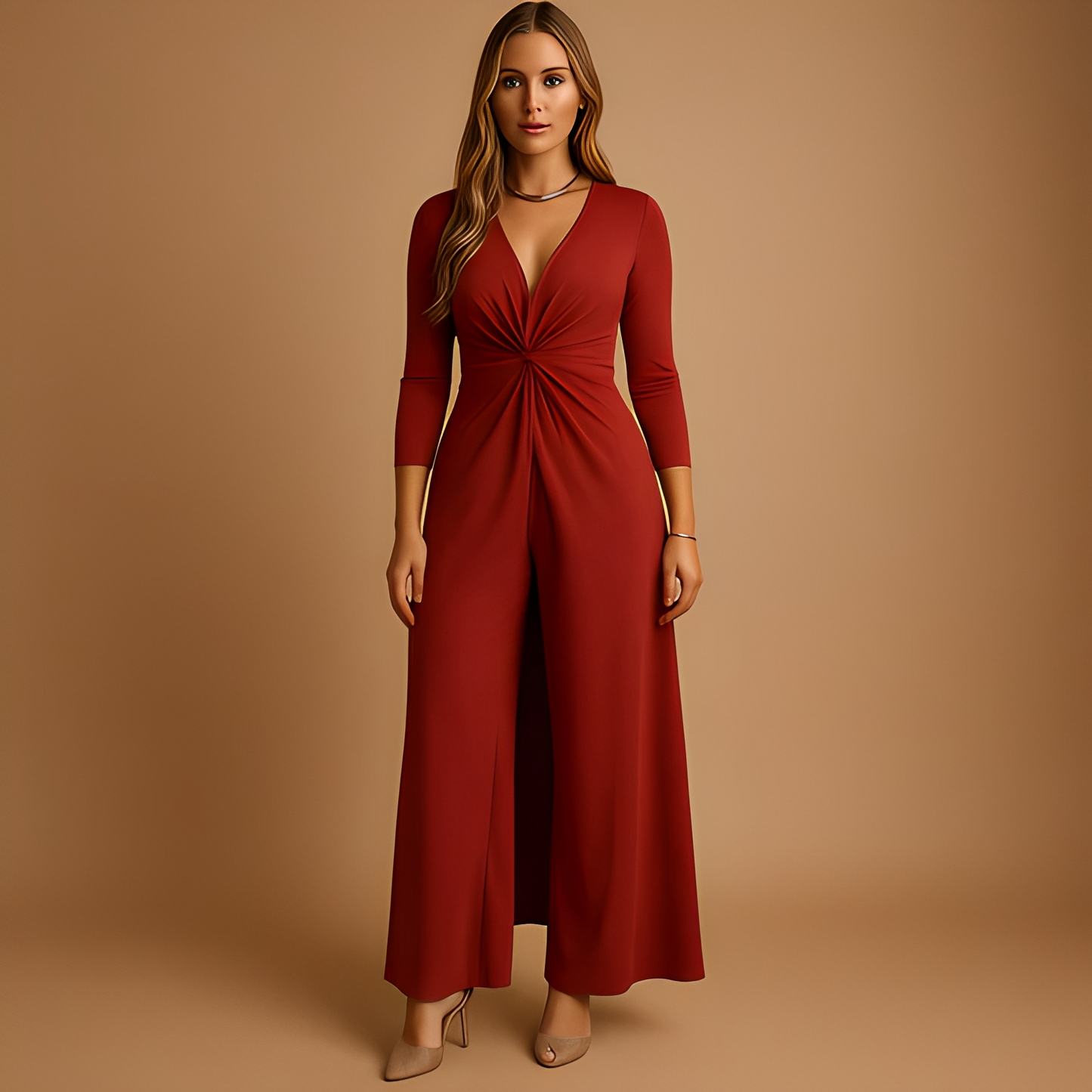 Armelyn - Set aus eleganten Kleidern und weiten Hosen für Damen