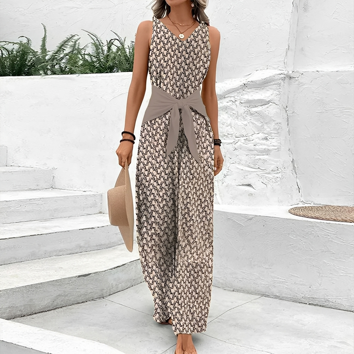 Whitney - Elegant summer jumpsuit for women