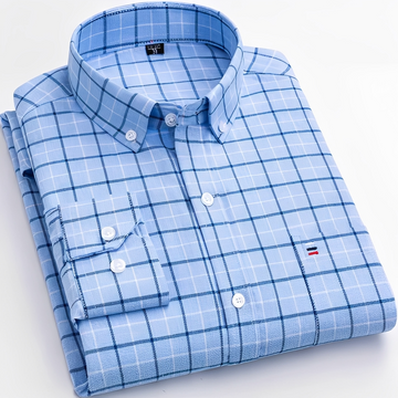Glenn - Chemise à carreaux tendance pour homme