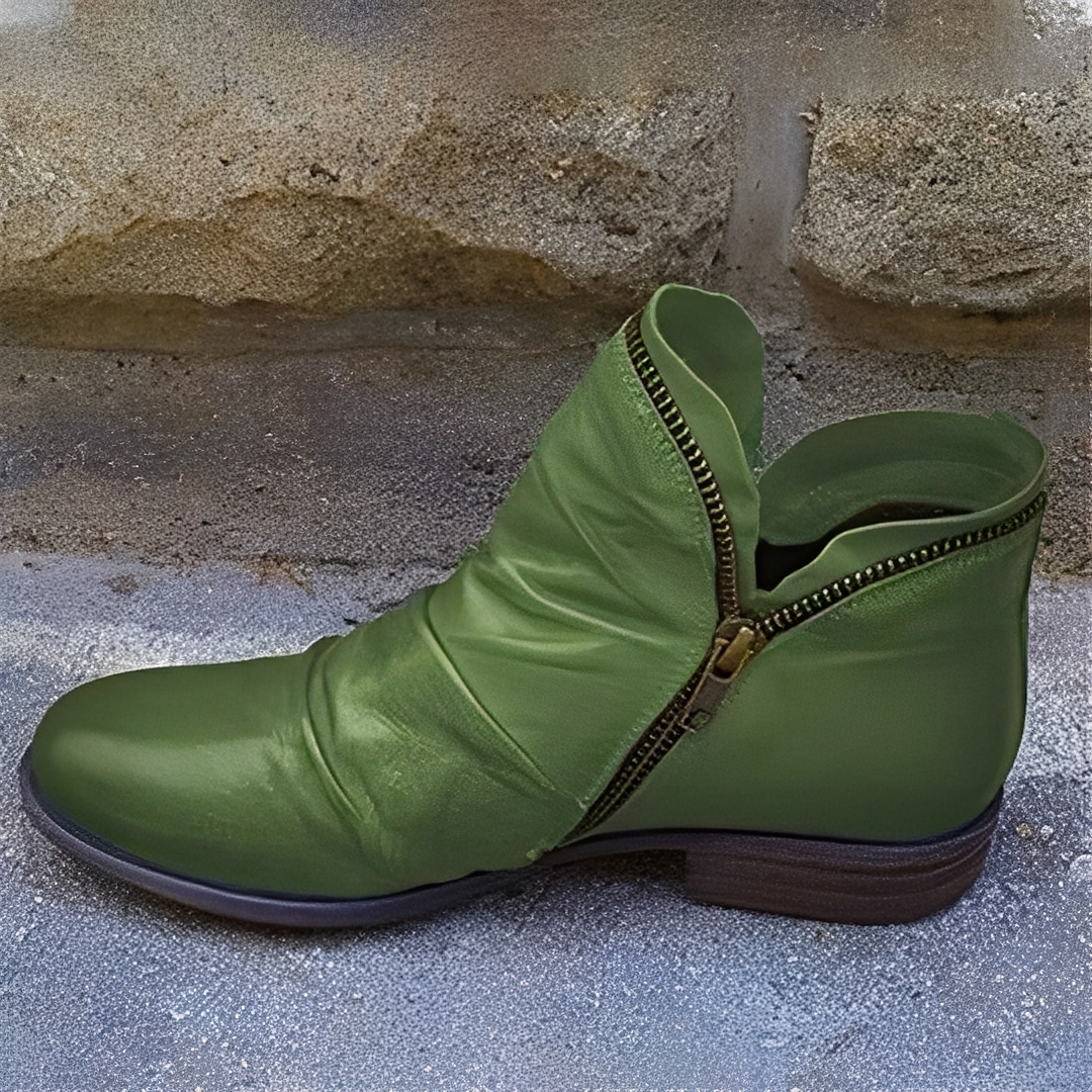 Maïa - Élégantes bottines en cuir pour femmes